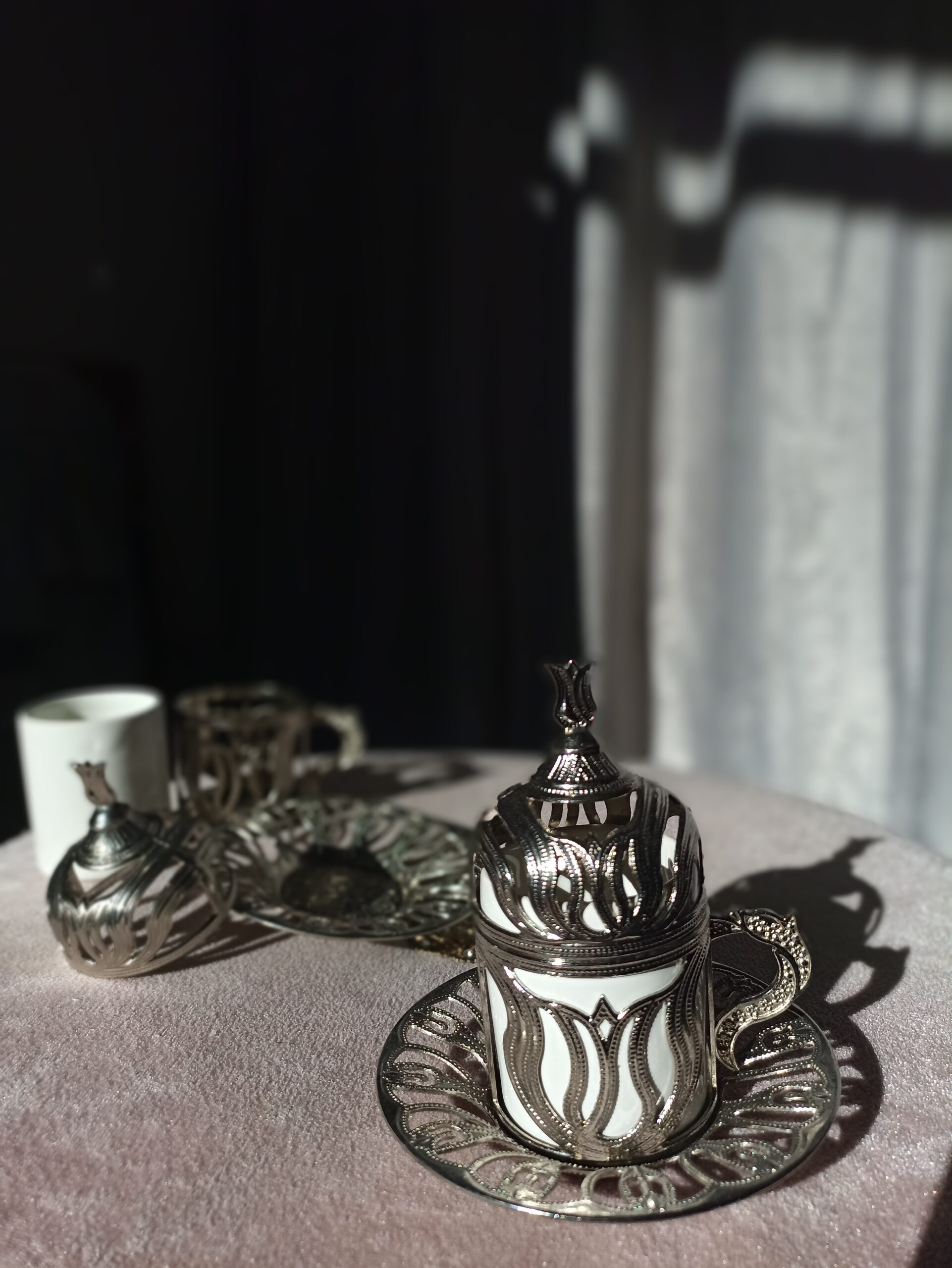 Bakreni set za dvoje